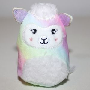 Squishville by Squishmallows Rainbow Dream Squad Rainbow Llama